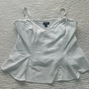 Express White Tank Top - Women's - Size XS